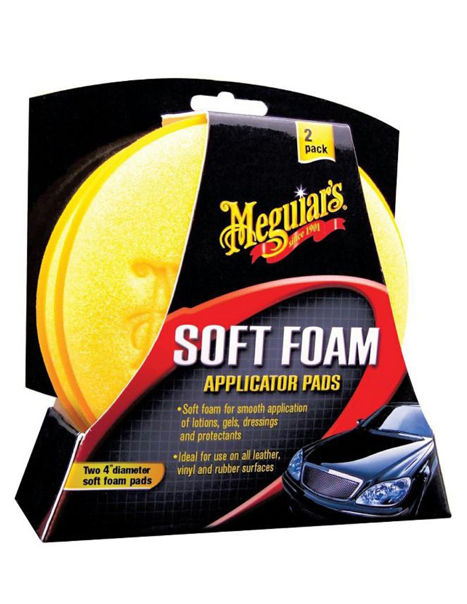Paquete de esponjas aplicadoras amarillo