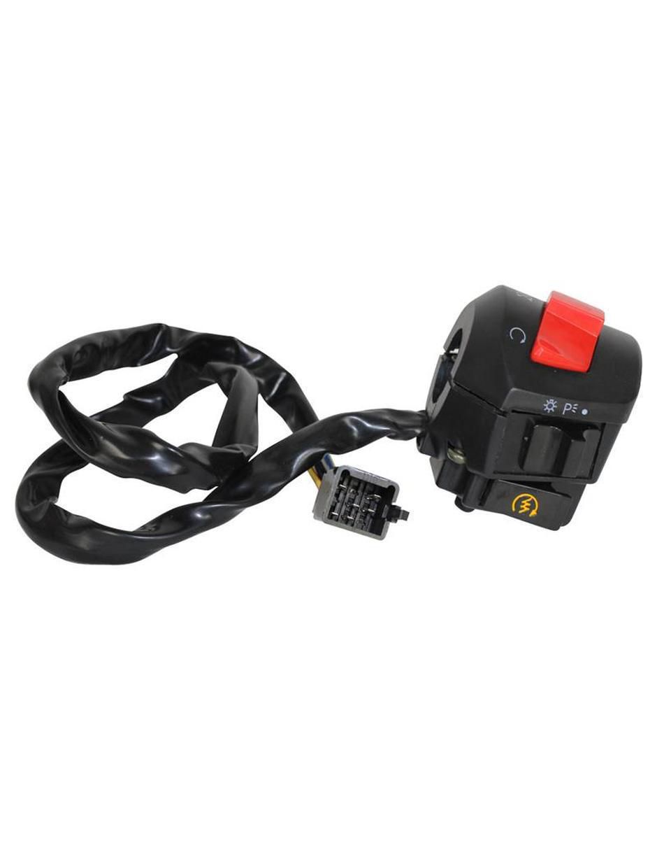 Conmutador derecho Roda para moto Italika Ft 180 Led 13-18/Rt 180 11-13 12 V