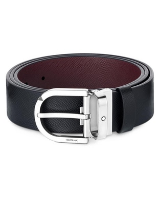 Cinturón de piel unisex