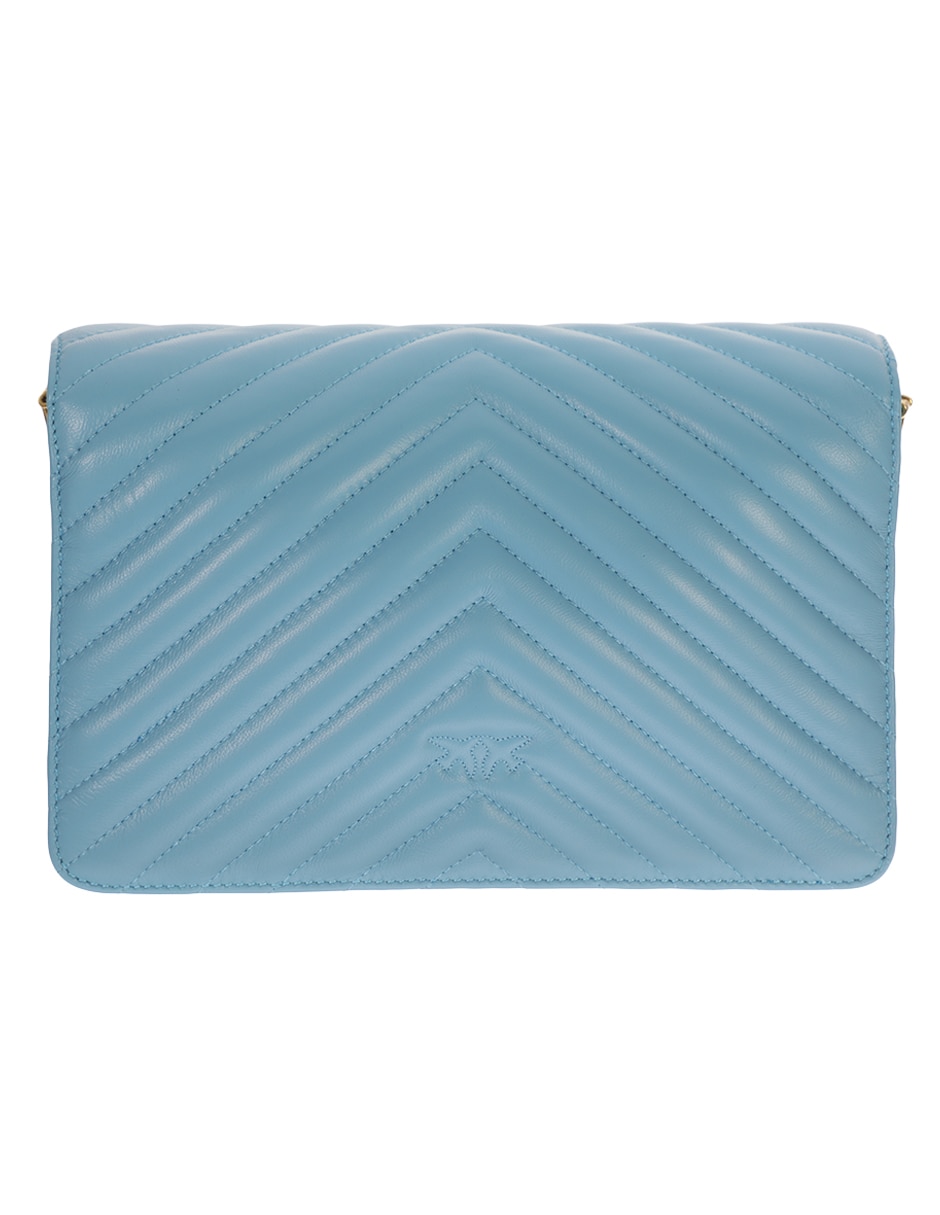 Bolsa crossbody Pinko Classic Love de piel para mujer
