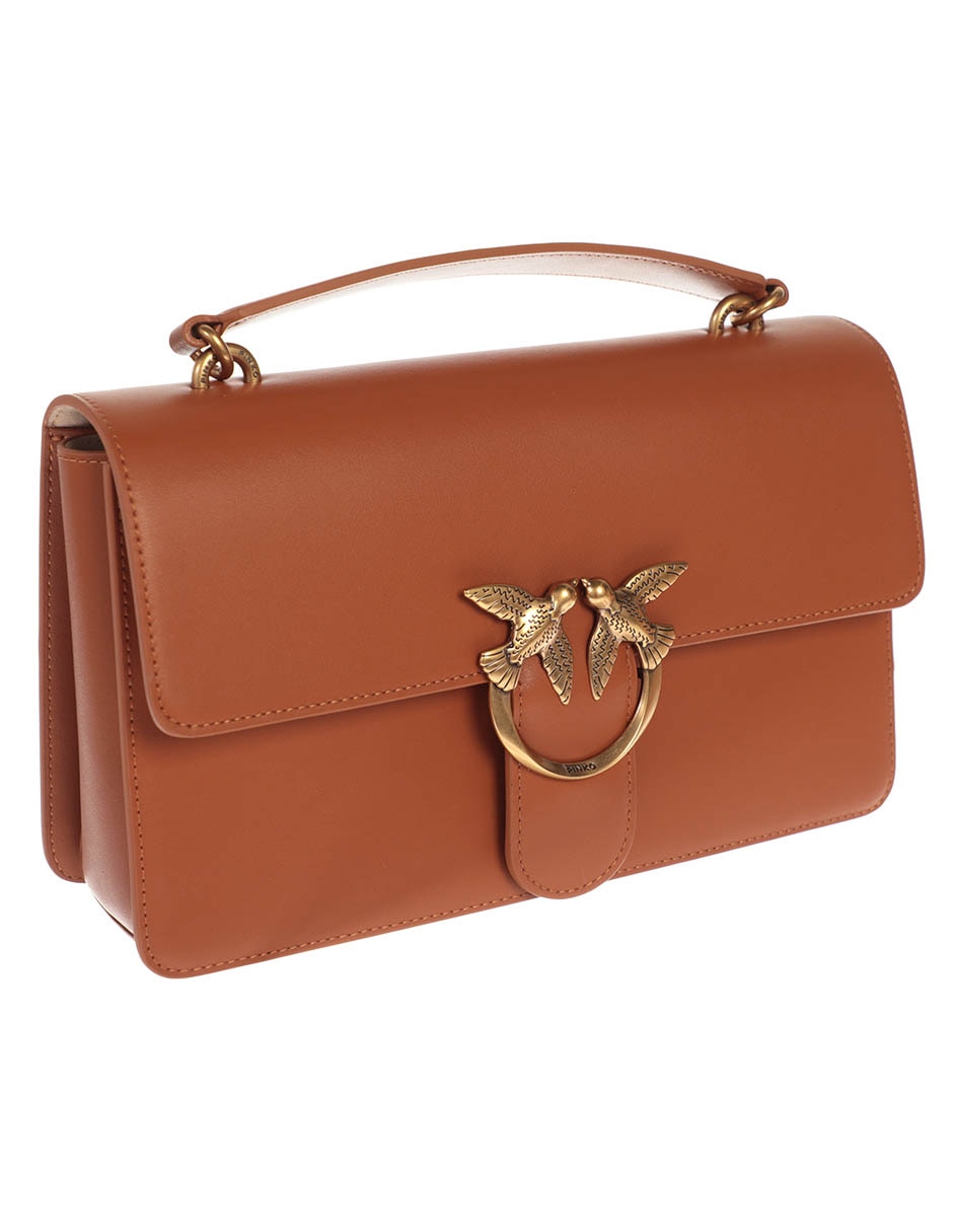 Bolsa crossbody de piel para mujer