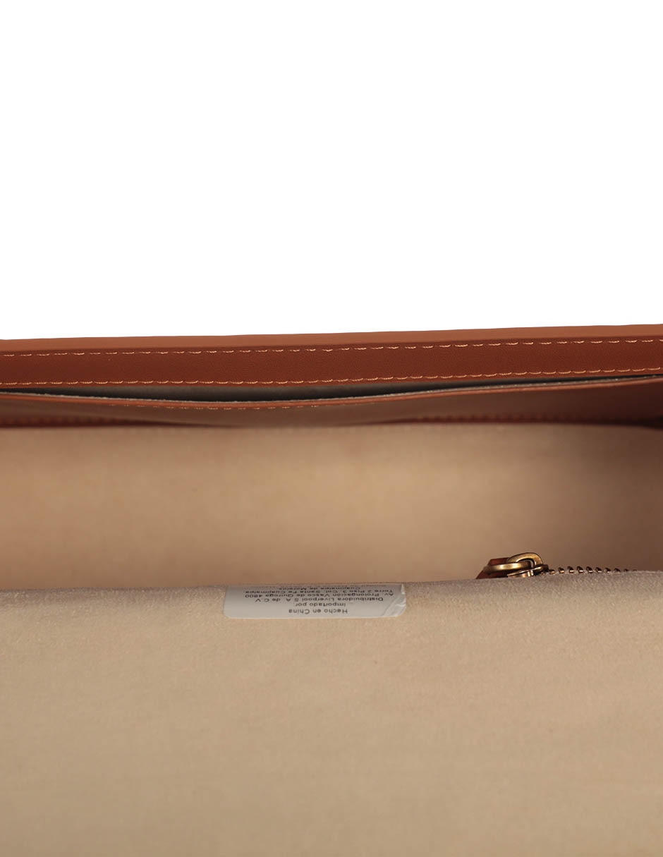 Bolsa crossbody de piel para mujer
