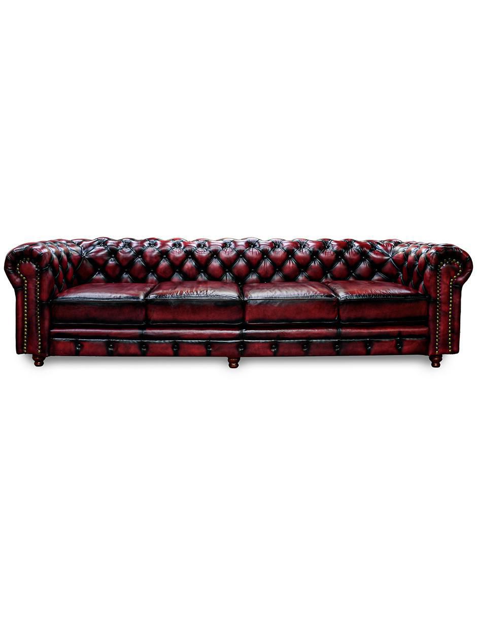 Sofá Chesterfield de piel 1