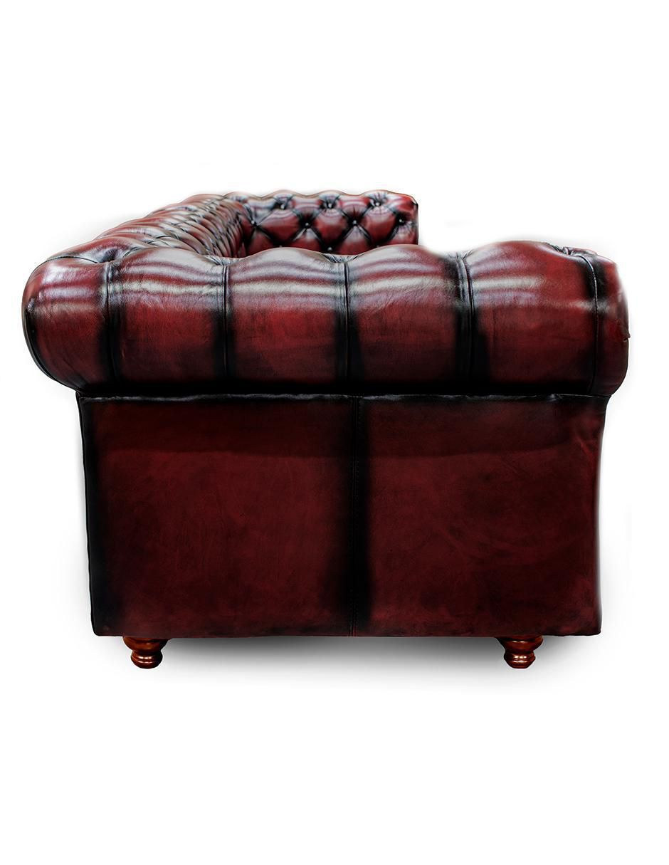 Sofá Chesterfield de piel 9