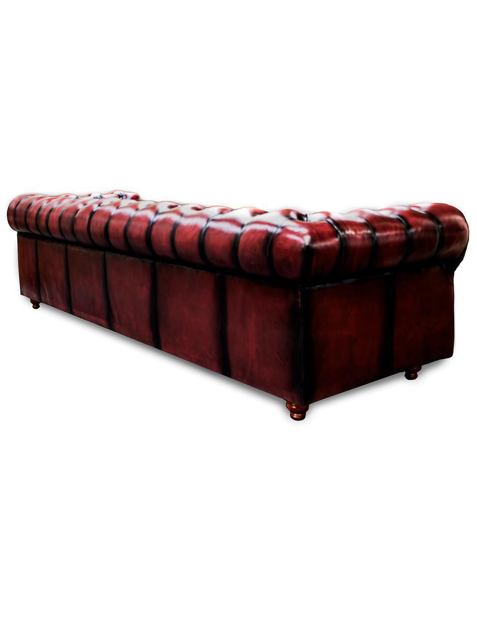 Sofá Chesterfield de piel 10