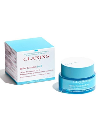 Crema para rostro y cuerpo recomendada para hidratar de día Clarins Hydra Essentiel para piel normal