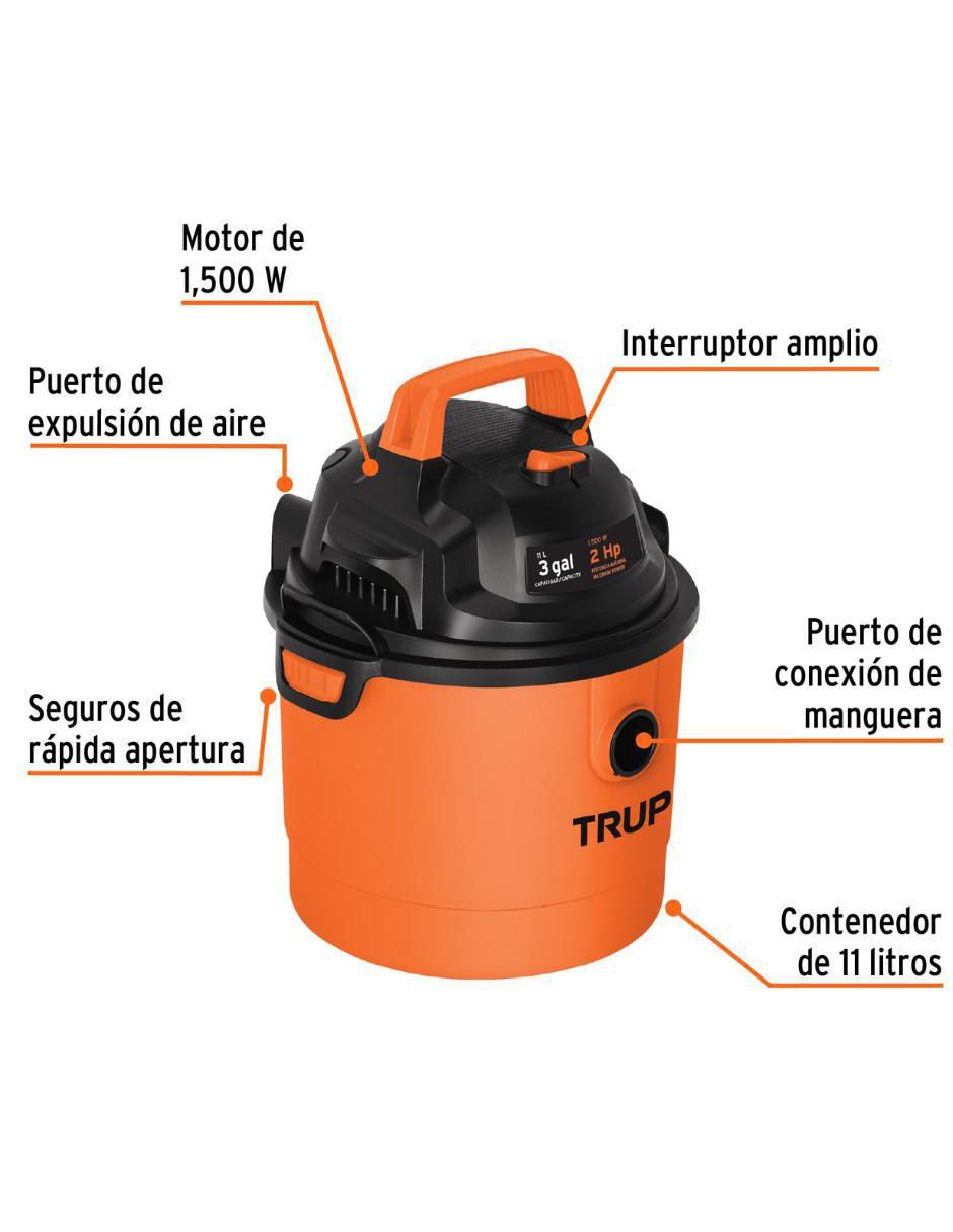 Aspiradora Truper asp-03 11 litros