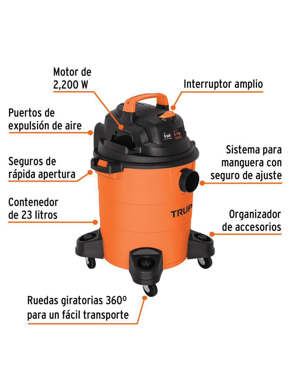 Aspiradora Truper asp-06 6 litros