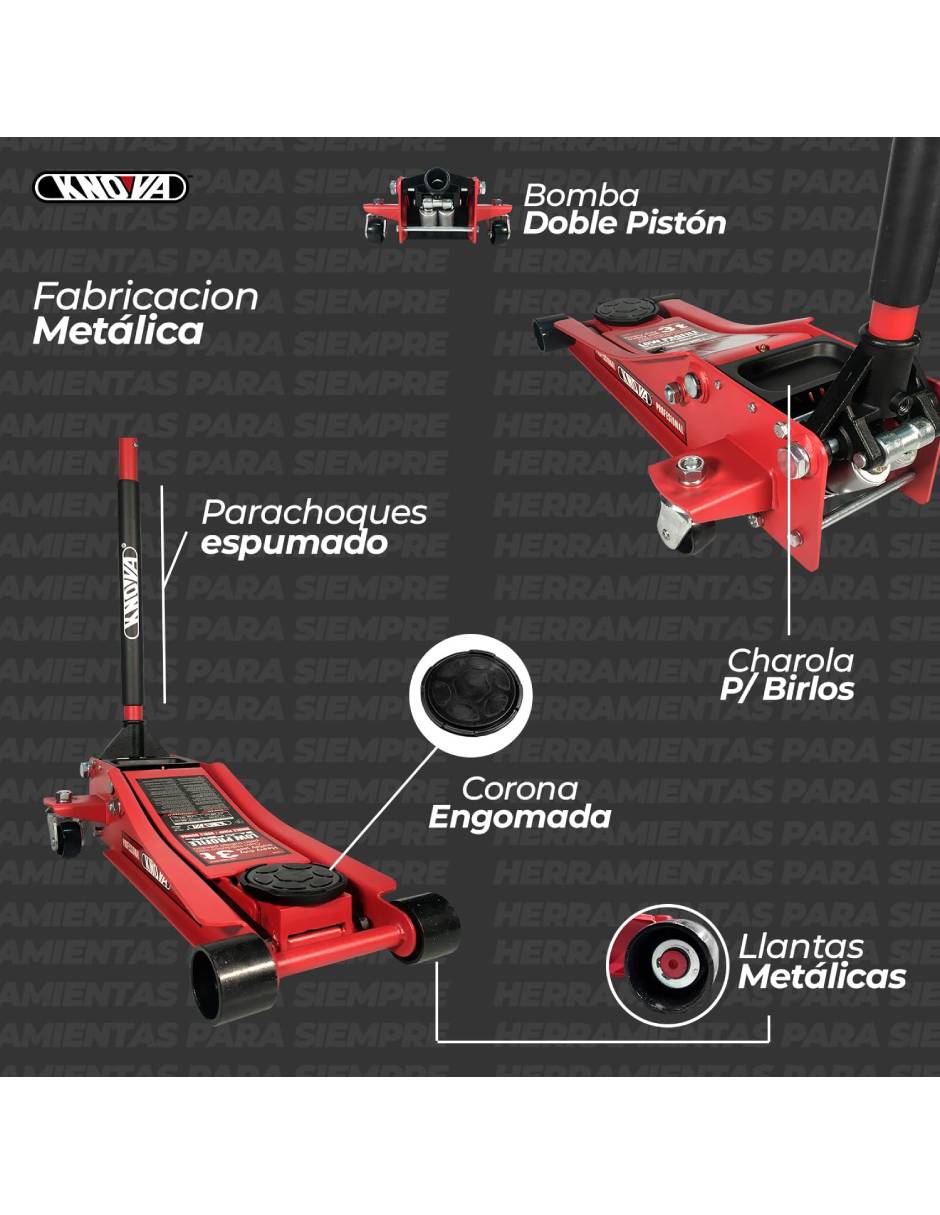 Patín hidráulico de acero 4