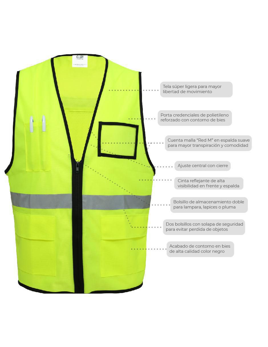 Chaleco seguridad unisex 2
