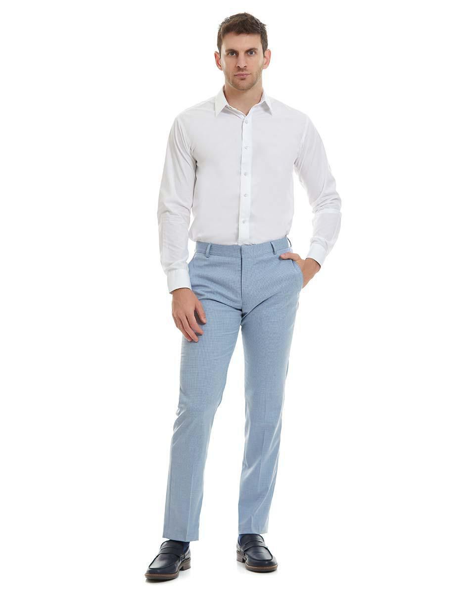 Pantalón de vestir slim para hombre 4