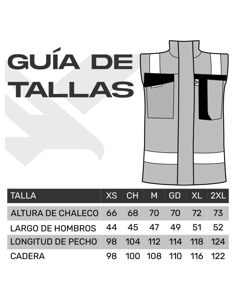 Chaleco seguridad estilo recto unisex 5