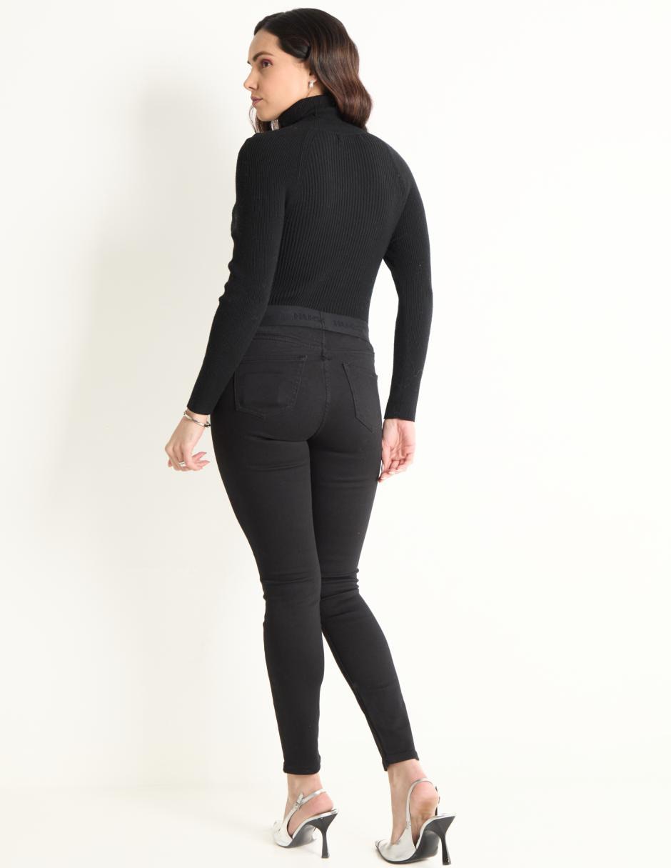Jegging skinny cote cintura para mujer 2