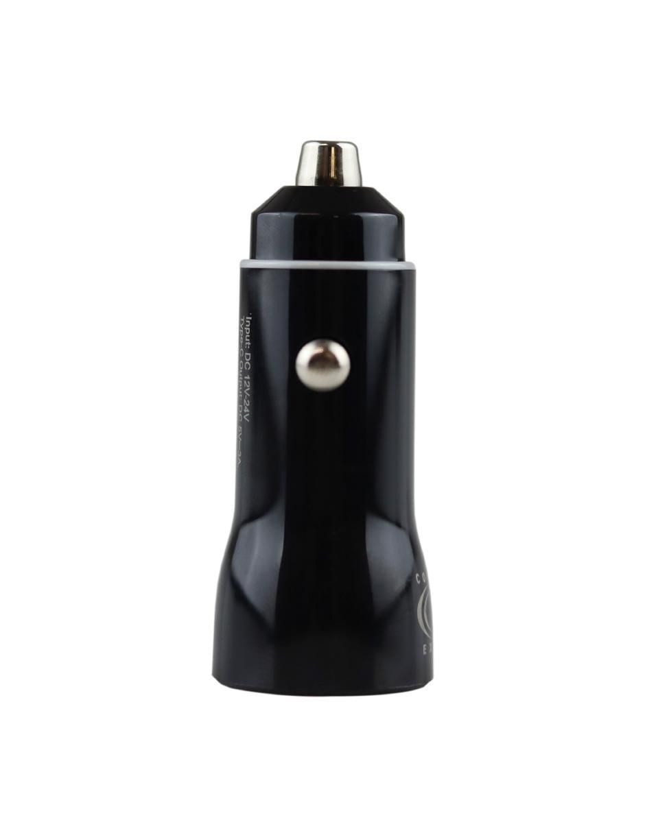 Cargador auto USB tipo A + USB tipo C 10
