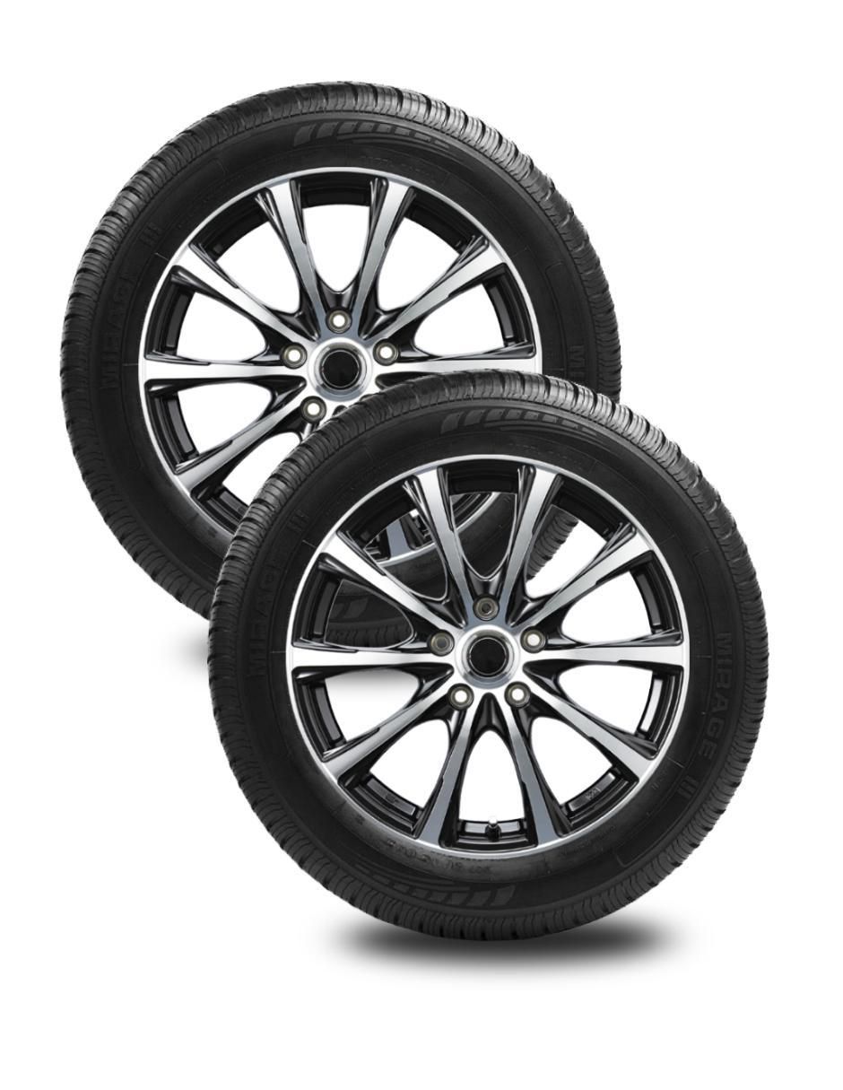 Set de llantas para auto 155 / 70 R13 2