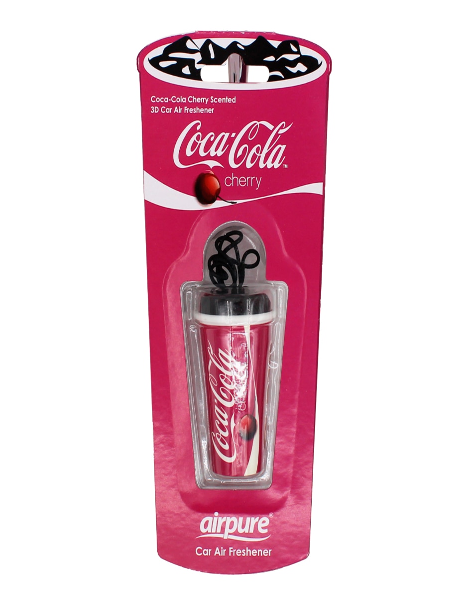 Aromatizante Coca Cola adorno perfumado de aroma cereza
