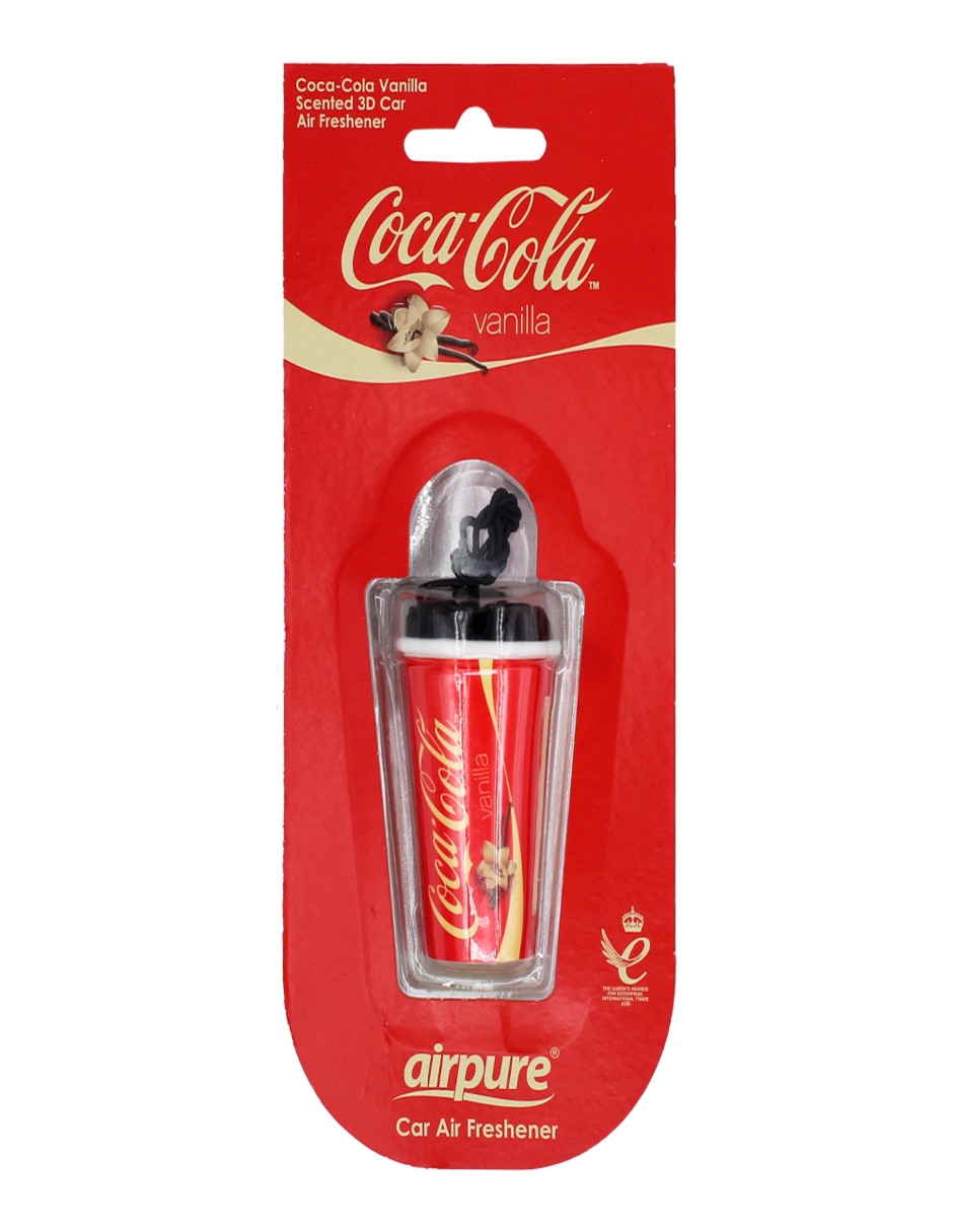 Aromatizante Coca Cola adorno perfumado de aroma vainilla