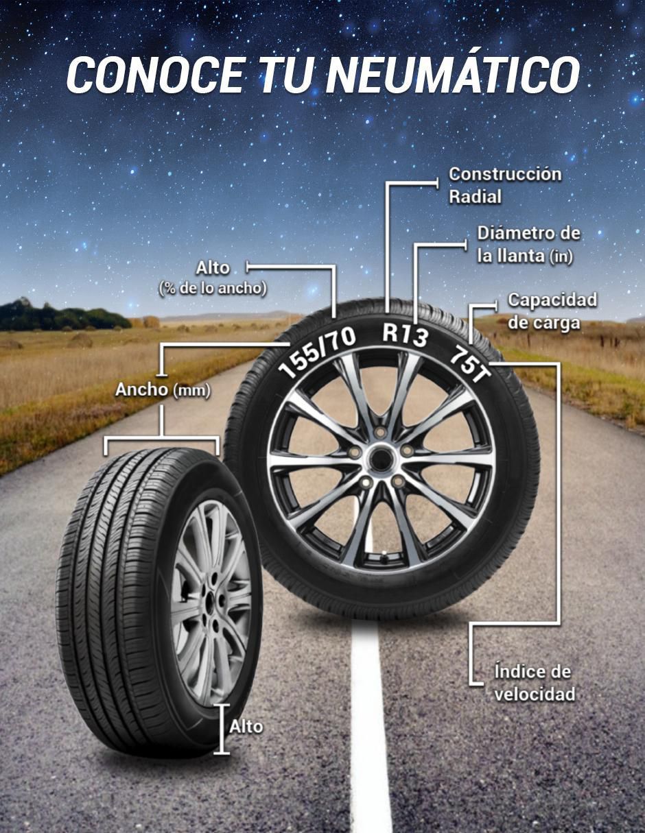 Set de llantas para auto Mr300 195 / 70 R15 2