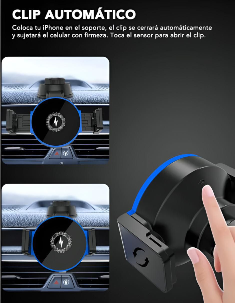 Soporte para celular con cargador inalámbrica edición estándar 2