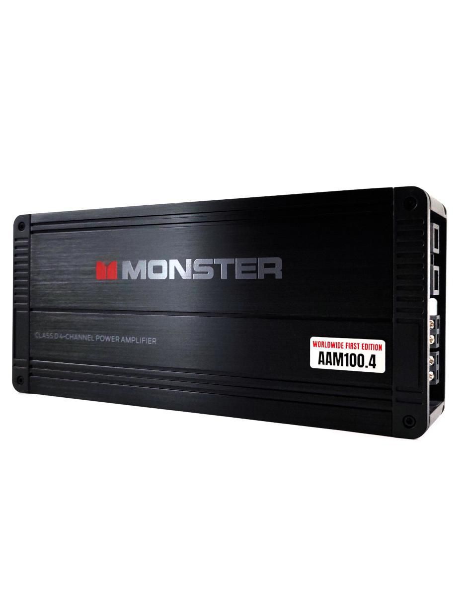 Amplificador para auto AAM100.4 de 9.16 VDC