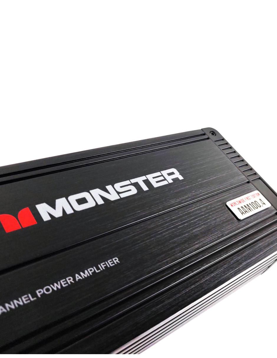 Amplificador para auto AAM100.4 de 9.16 VDC 6