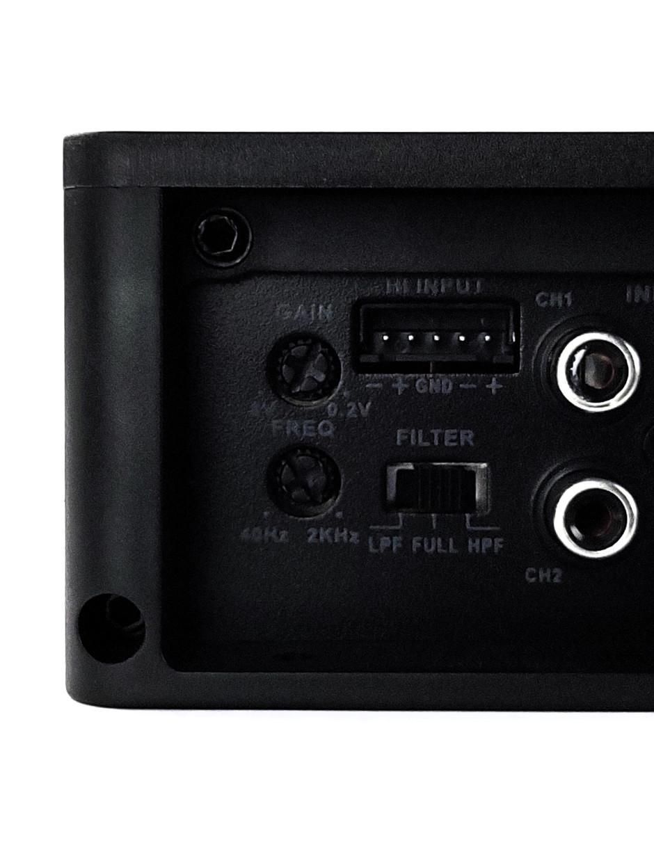 Amplificador para auto AAM100.4 de 9.16 VDC 9