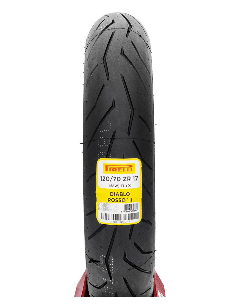 Llanta para moto Pirelli Diablo Rosso II 120/70R17