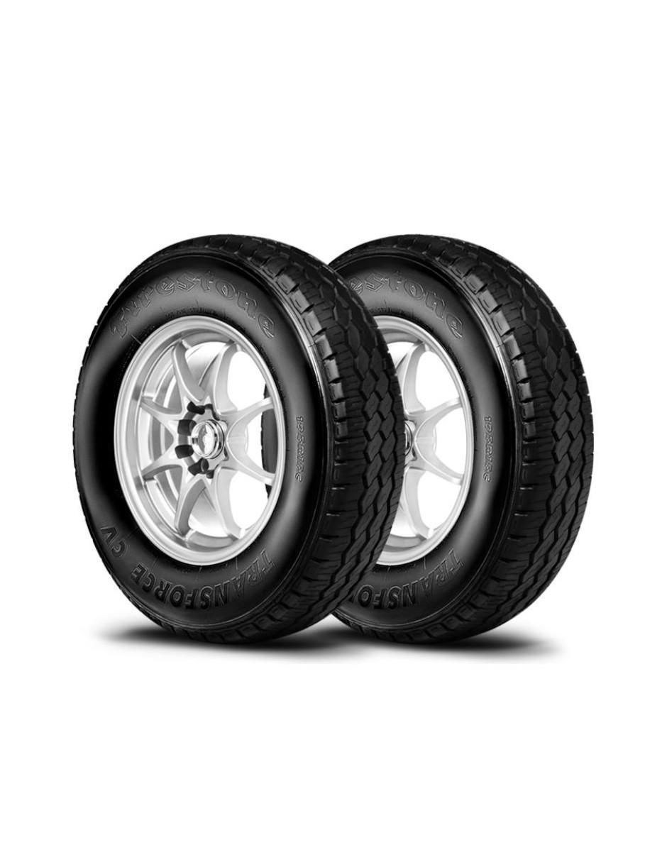 Set de llantas para auto Firestone 195r15c 195/R15