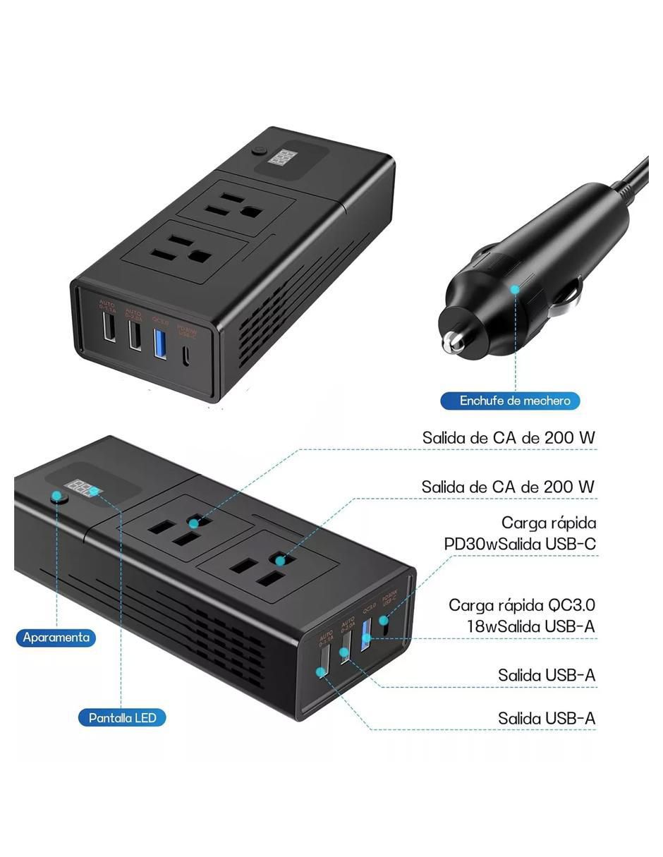 Inversor de corriente de 110 V