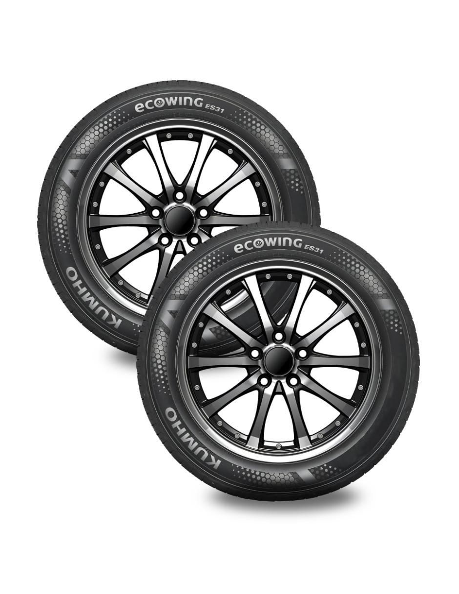 Set de llantas para auto Ecowing Es31 165/70 R13