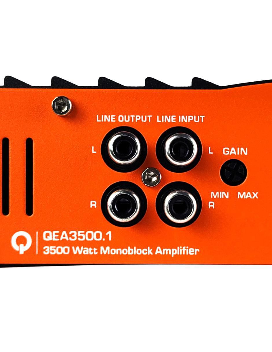 Amplificador para auto QEA3500.1 de 9-16 VDC 9