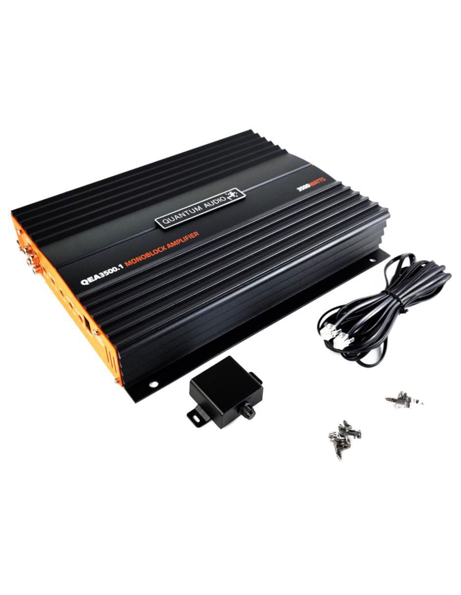 Amplificador para auto QEA3500.1 de 9-16 VDC 13