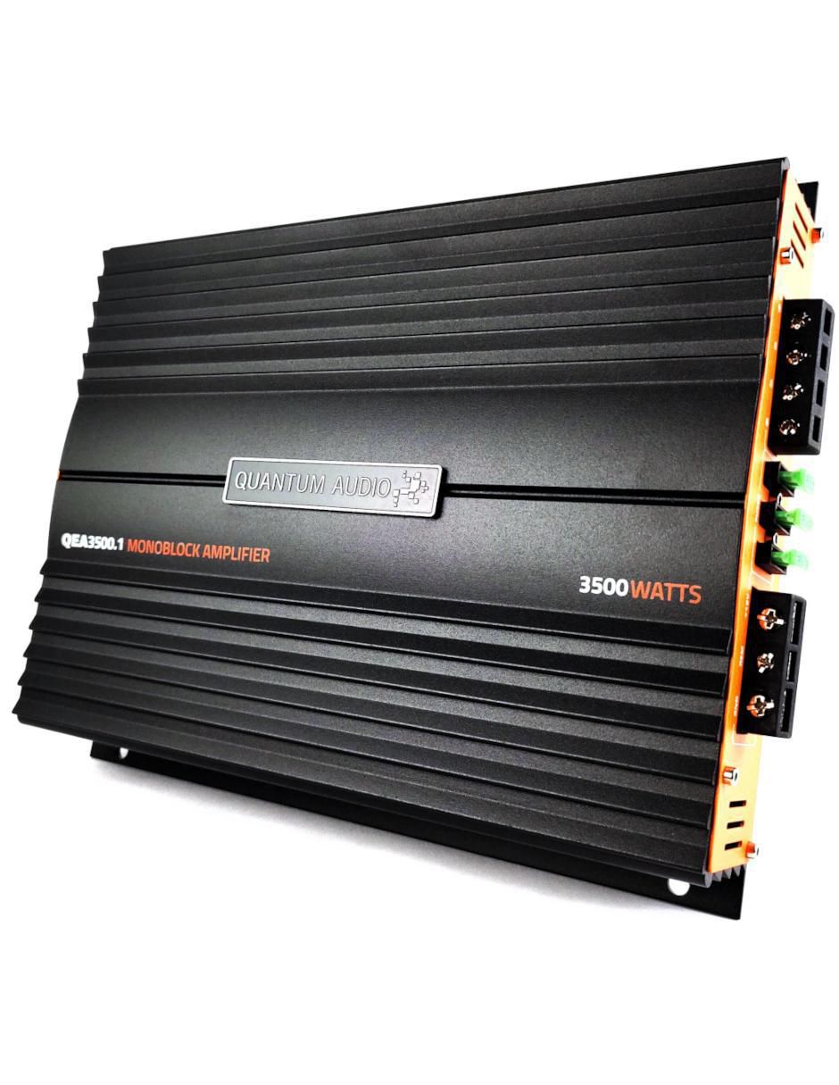 Amplificador para auto QEA3500.1 de 9-16 VDC 12