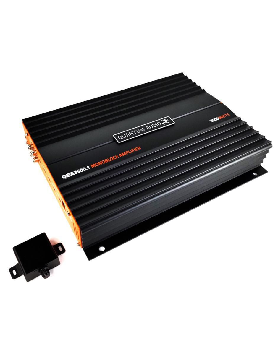 Amplificador para auto QEA3500.1 de 9-16 VDC 1