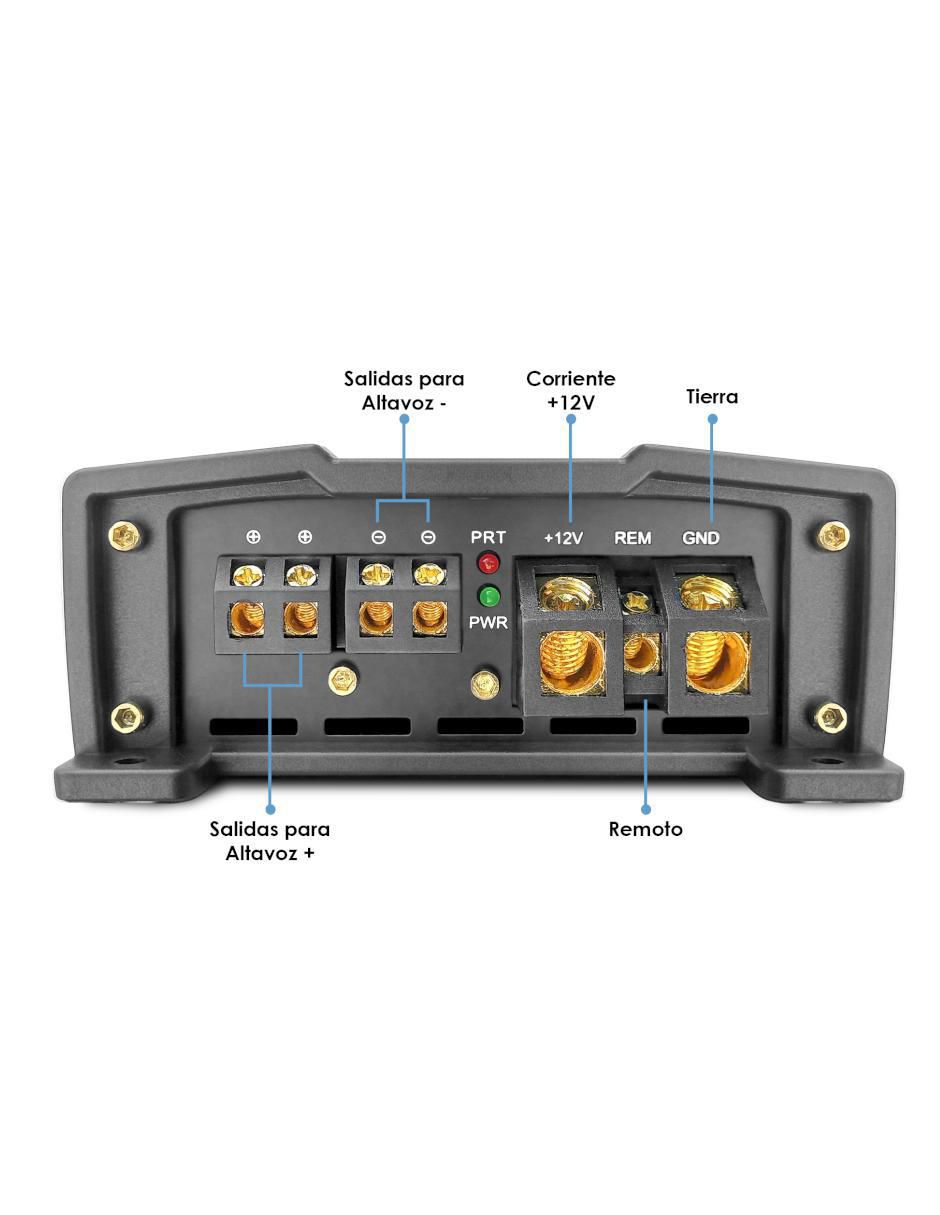 Amplificador para auto Mozart de 10 - 16 V Amplificador para auto Mozart de 10 - 16 V