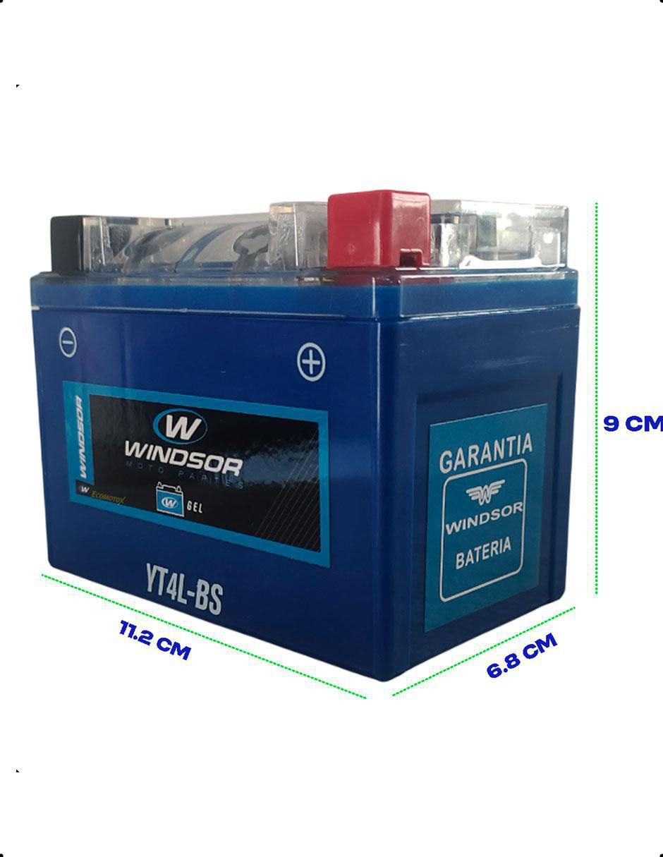 Bateria de gel Windsor YT4L-BS