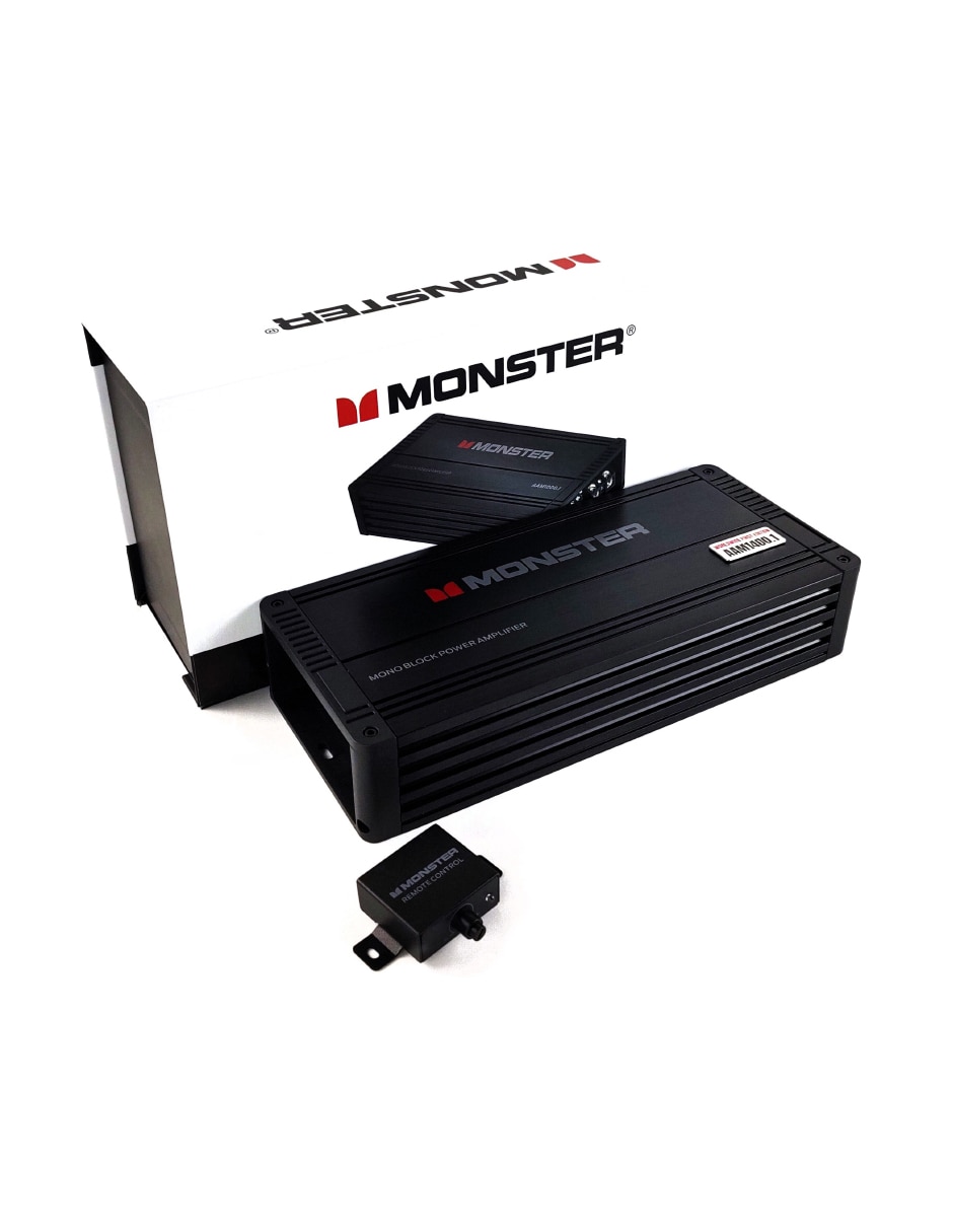 Amplificador para auto aam1400.1 de 12 v