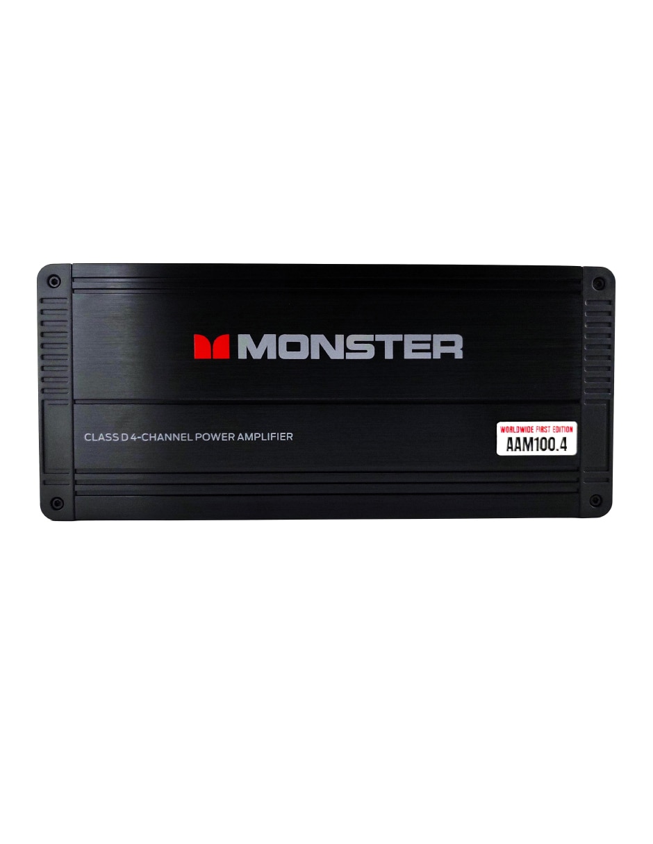 MONSTER Amplificador p/auto Monster AAM400.4 de 12 V