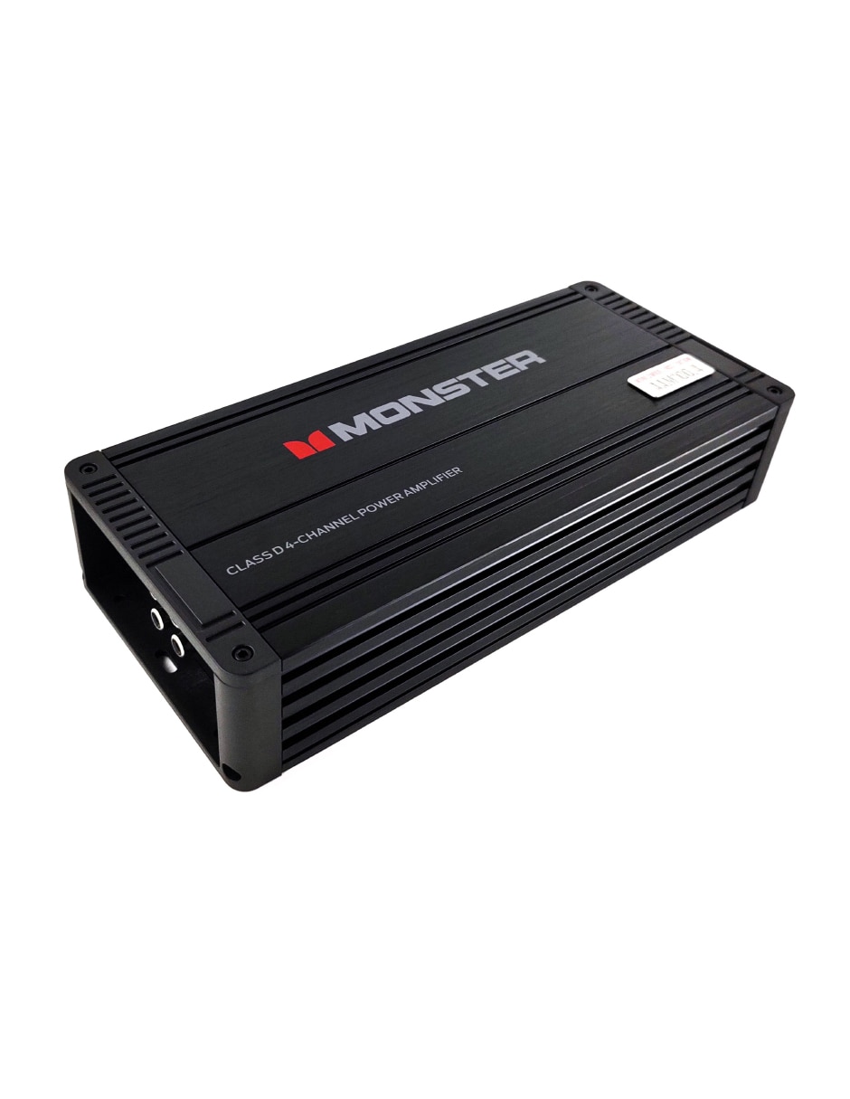 Amplificador p/auto Monster AAM400.4 de 12 V