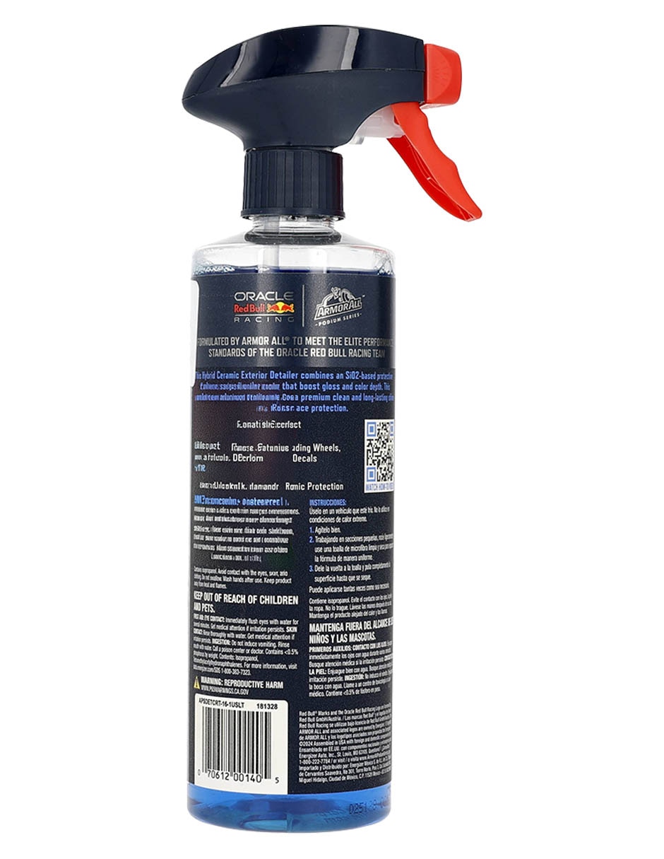 Detallador de pintura Armor All para autos