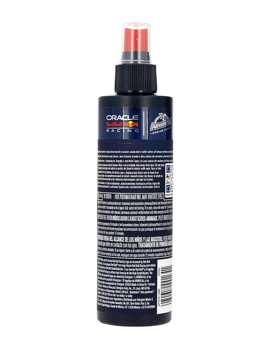 Aromatizante Oracle Red Bull Racing ambientador aerosol regular de aroma cítrico 4