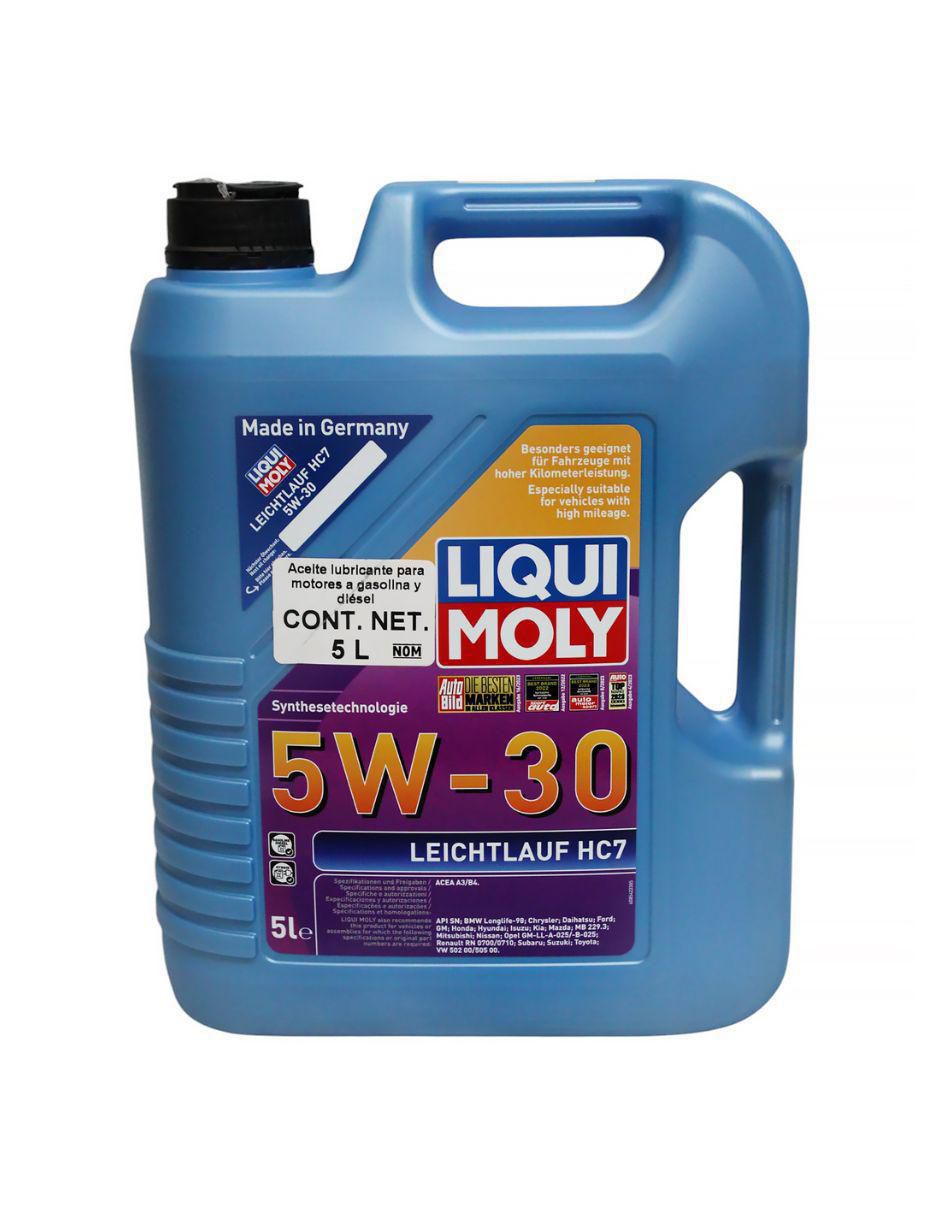 Aceite sintético Liqui Moly para automóvil 5W-30 5 litros