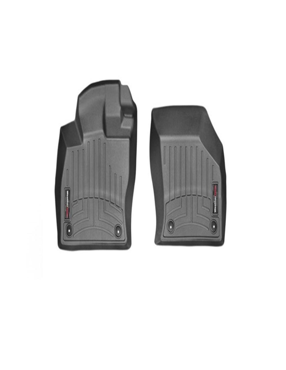 Juego de tapetes para auto delantero y trasero Weathertech de plástico