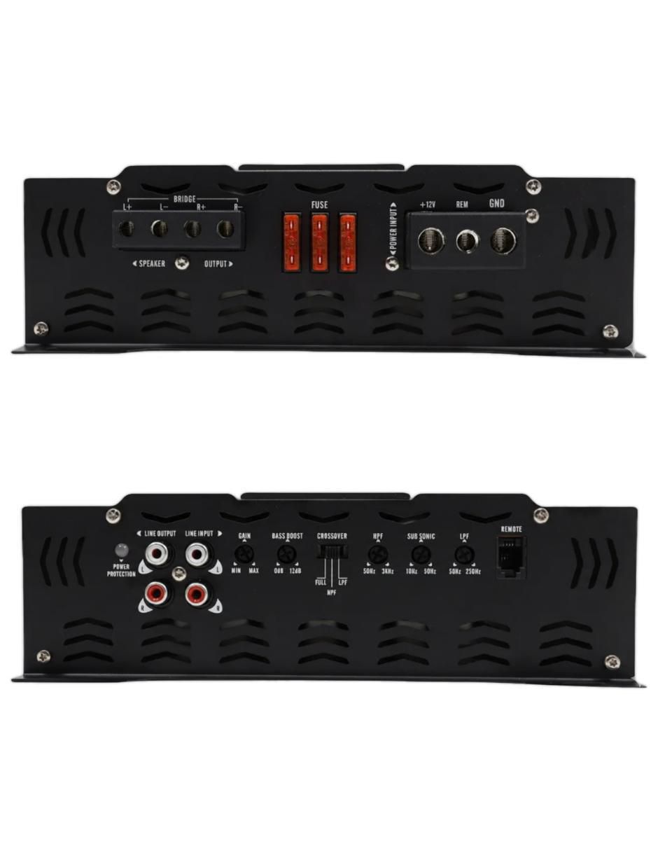 Amplificador para auto Thor de 7 V 4
