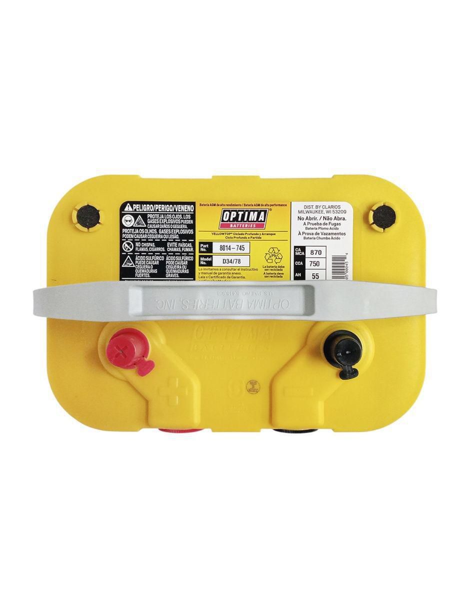Acumulador para auto OP-AM 34/78