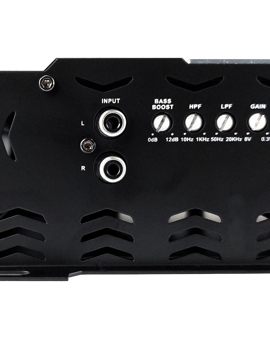 Amplificador para auto Rock Series RKS-BR5000.1 de 9-16 VDC