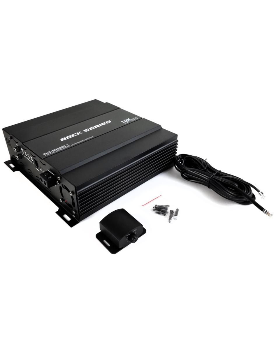 Amplificador para auto Rock Series RKS-BR5000.1 de 9-16 VDC