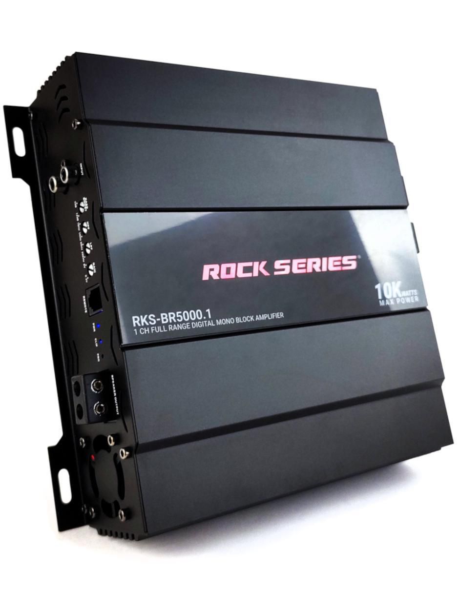 Amplificador para auto Rock Series RKS-BR5000.1 de 9-16 VDC
