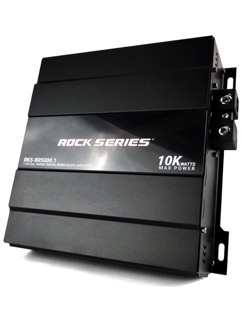 Amplificador para auto Rock Series RKS-BR5000.1 de 9-16 VDC