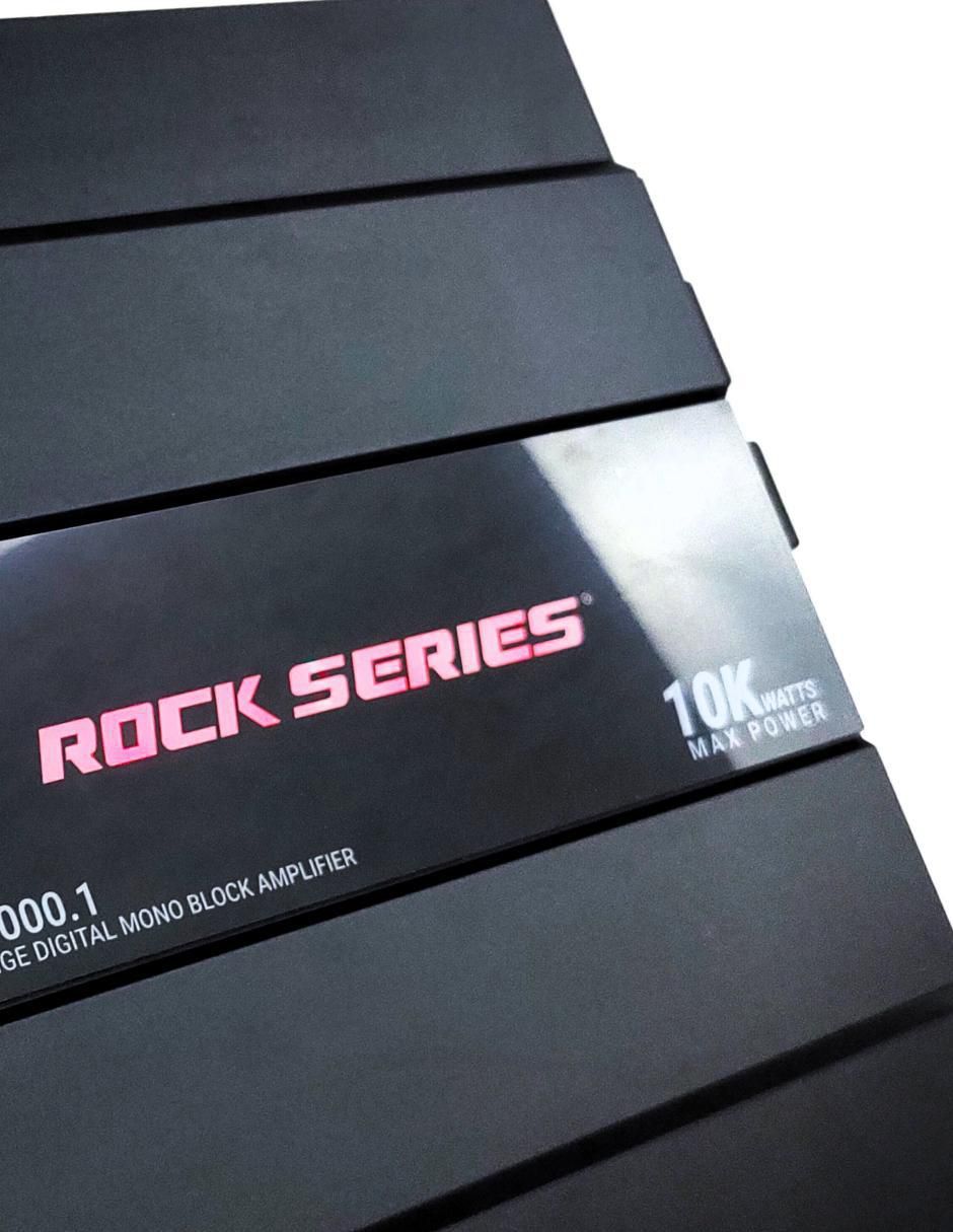 Amplificador para auto Rock Series RKS-BR5000.1 de 9-16 VDC